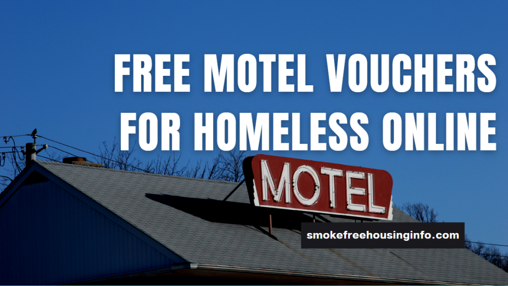Free Motel Vouchers for Homeless Online