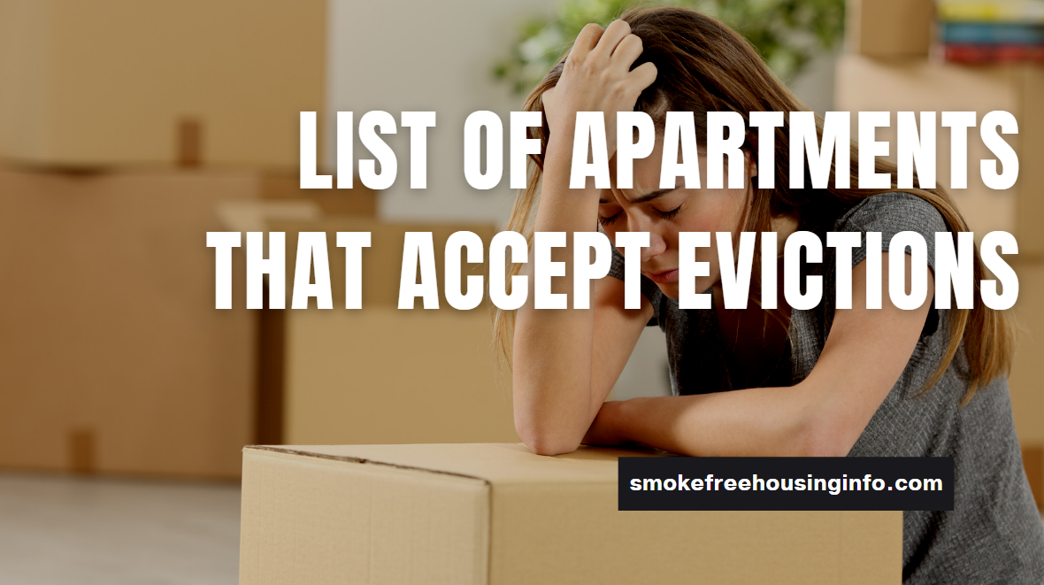 List Of Apartments That Accept Evictions
